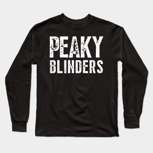 Peaky Blinders Logo Long Sleeve T-Shirt